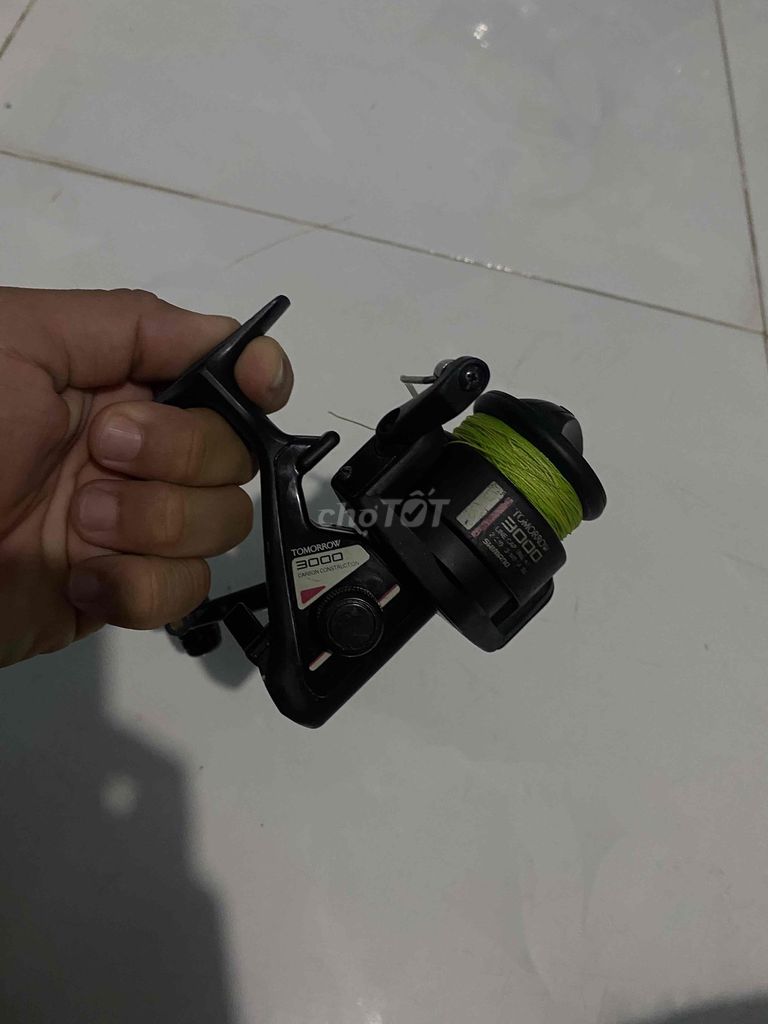 Máy câu cá Shimano Tomorrow 3000 full carbon  Đen. Mua bán Đồ thể thao, Dã ngoại tại Huyện Long Thành Đồng Nai được đăng bởi Minh tien hình 1