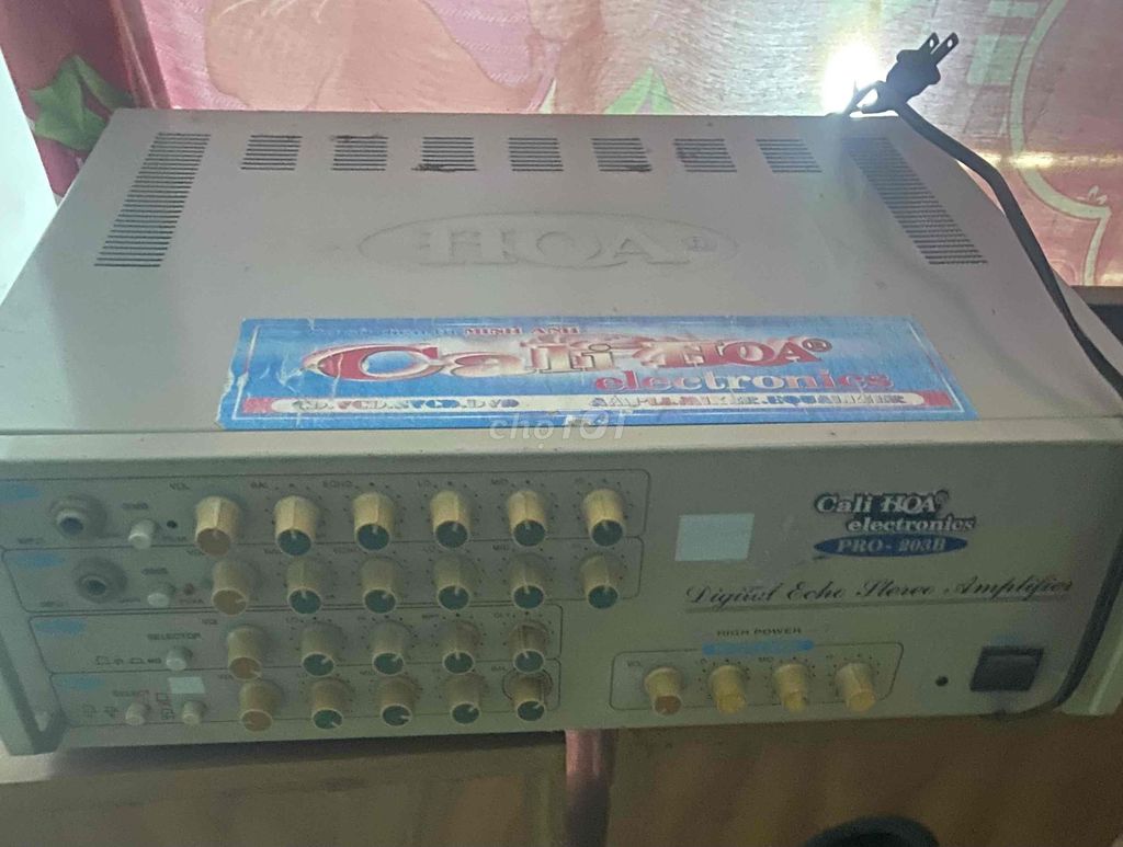 Amply karaoke Cali HOA PRO-203B. Mua bán Tivi, Âm thanh tại Huyện Châu Thành Tiền Giang được đăng bởi Na hình 1
