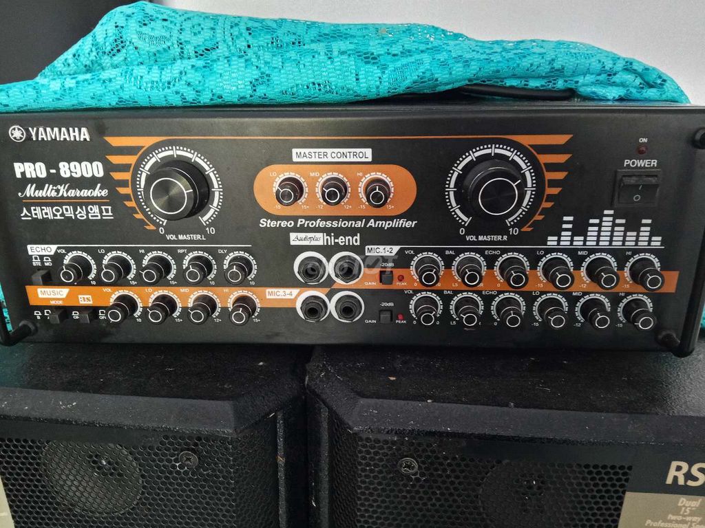 Amply karaoke Yamaha PRO-8900. Mua bán Tivi, Âm thanh tại Huyện Phụng Hiệp Hậu Giang được đăng bởi Tran Tien Cao hình 1