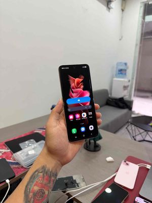 Samsung Zflip 3 256GB Vàng 2 sim