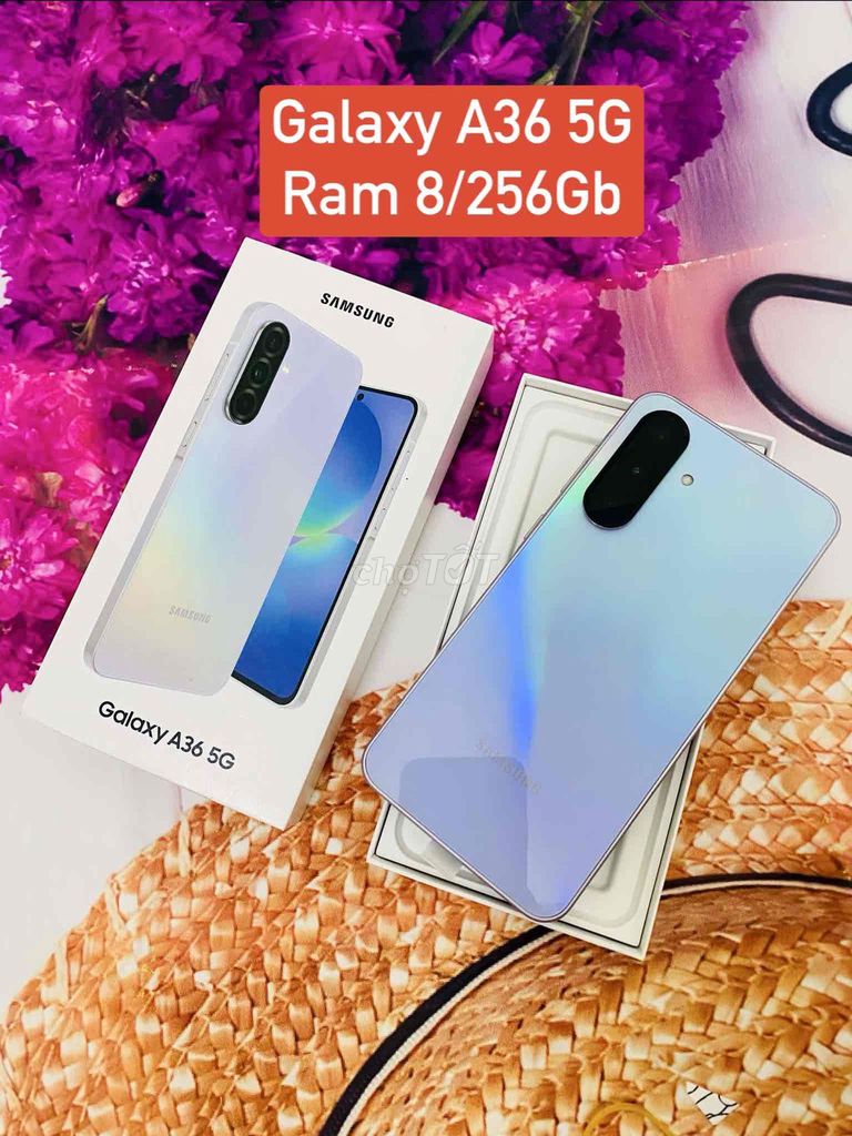 Samsung Galaxy A36 5G 8GB/256GB Tím đẹp VN. Mua bán Điện thoại tại Thành phố Huế Thừa Thiên Huế được đăng bởi Chuyên Hàng Công Ty hình 1