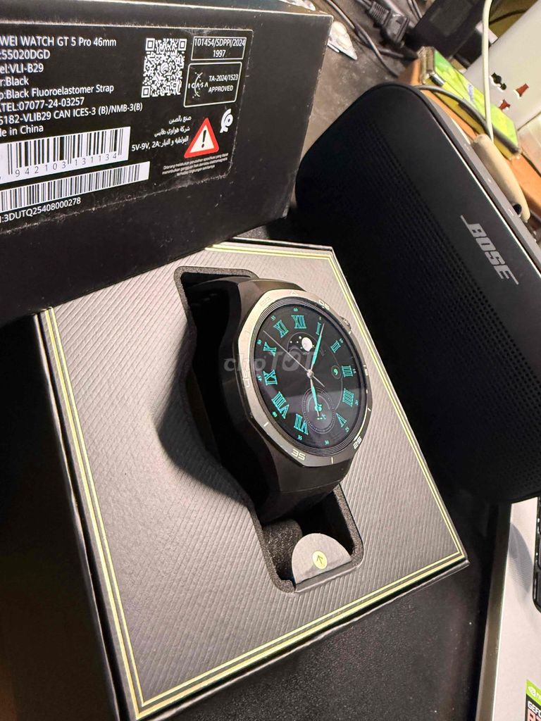 Huawei Watch GT 5 Pro 46mm Titanium – Fullbox. Mua bán Thiết bị đeo thông minh tại Quận Sơn Trà Đà Nẵng được đăng bởi Minh Trần hình 1