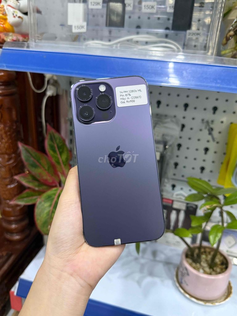 Apple iPhone 14 Pro Max 128GB Tím | Màn LCD. Mua bán Điện thoại tại Huyện Hóc Môn Tp Hồ Chí Minh được đăng bởi Luân Hoài hình 1