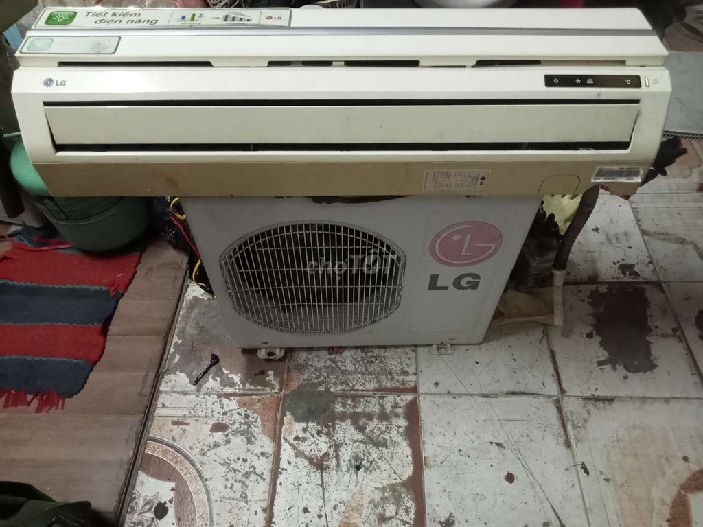 Điều hòa không khí LG 9000BTU Trắng Đã qua sử dụng. Mua bán Máy lạnh, điều hoà tại Quận Hoàng Mai Hà Nội được đăng bởi Điện Lạnh Phong Độ hình 1
