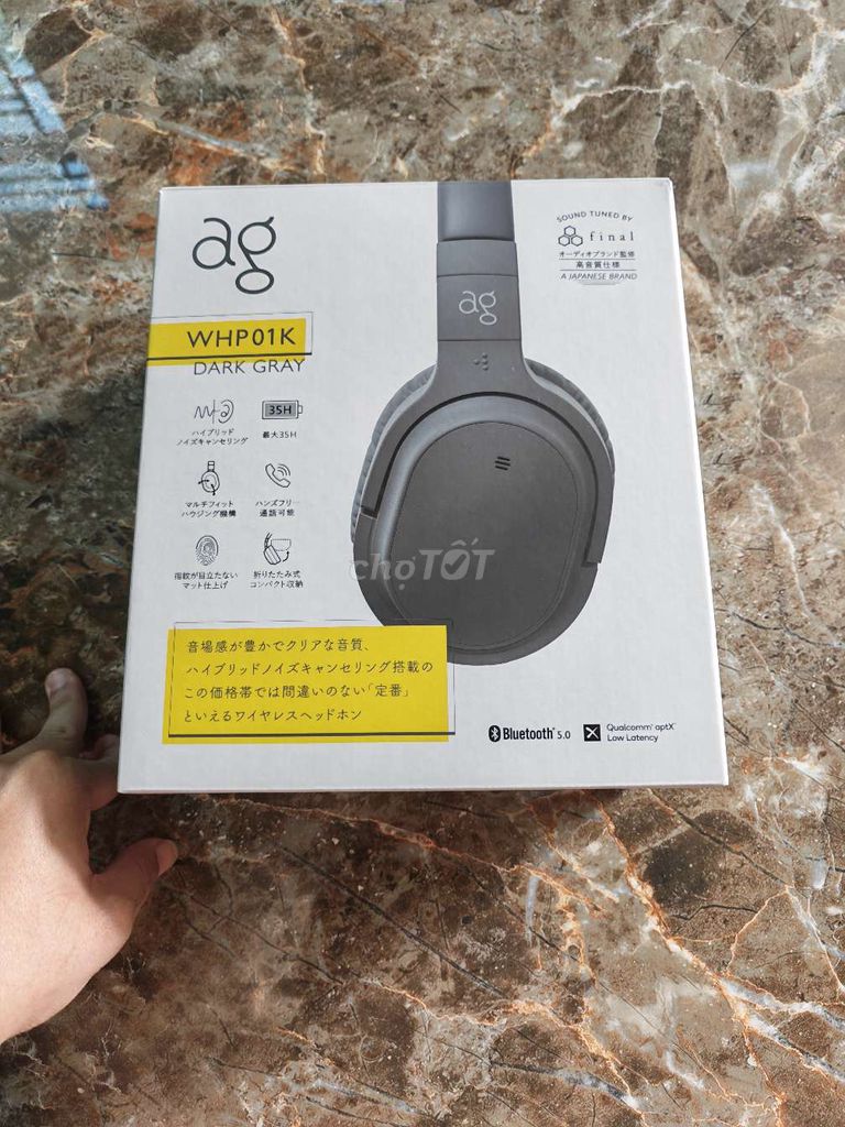 Tai nghe AG-Final Audio WHP01K Xám đậm. Mua bán Tivi, Âm thanh tại Huyện An Dương Hải Phòng được đăng bởi Đỗ Đắc Vĩnh hình 1