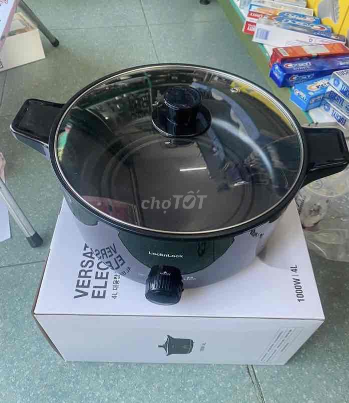 Nồi lẩu đa năng Lock&Lock Versatile Hot Pot. Mua bán Bếp, lò, đồ điện nhà bếp tại Thành phố Huế Thừa Thiên Huế được đăng bởi võ thị bích hà hình 1