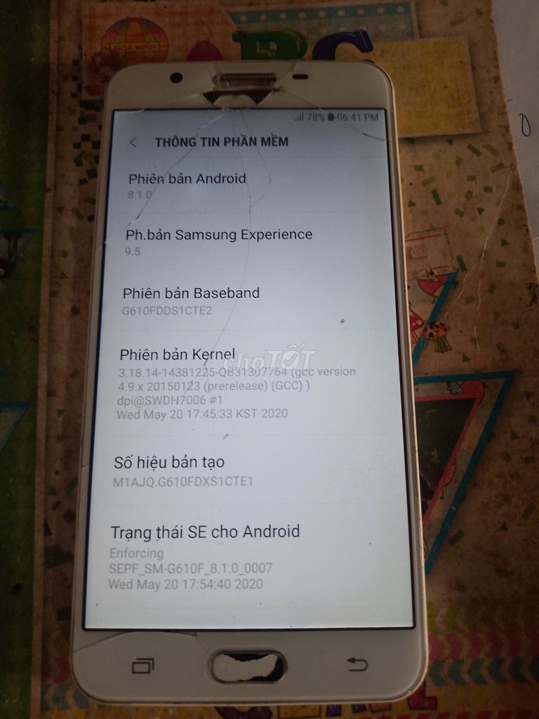 bán samsung J7 3g/32 ok+ đổi mua điện thoai MTB hư. Mua bán Điện thoại tại Huyện Hóc Môn Tp Hồ Chí Minh được đăng bởi thanh hình 1