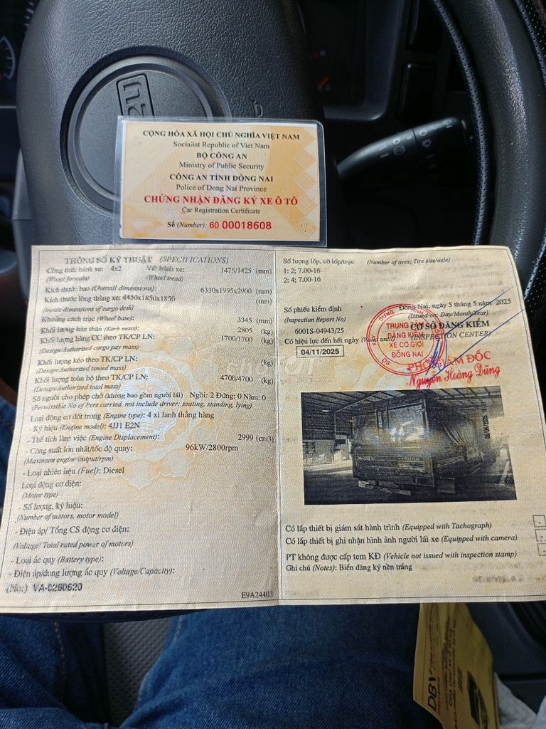 EM ISUZU HÀNG HOT GIÁ HẠT DẺ CẦN RA ĐI NHANH GỌN. Mua bán Xe tải, xe ben tại Thành phố Biên Hòa Đồng Nai được đăng bởi VHoàng Đạt hình 11