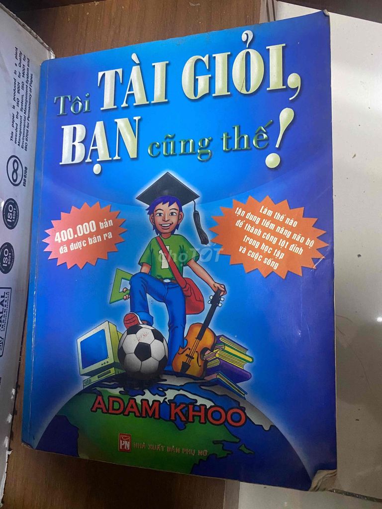 Sách Kỹ năng sống Tôi Tài Giỏi, Bạn Cũng Thế!. Mua bán Sách tại Quận 8 Tp Hồ Chí Minh được đăng bởi Hùng hình 1
