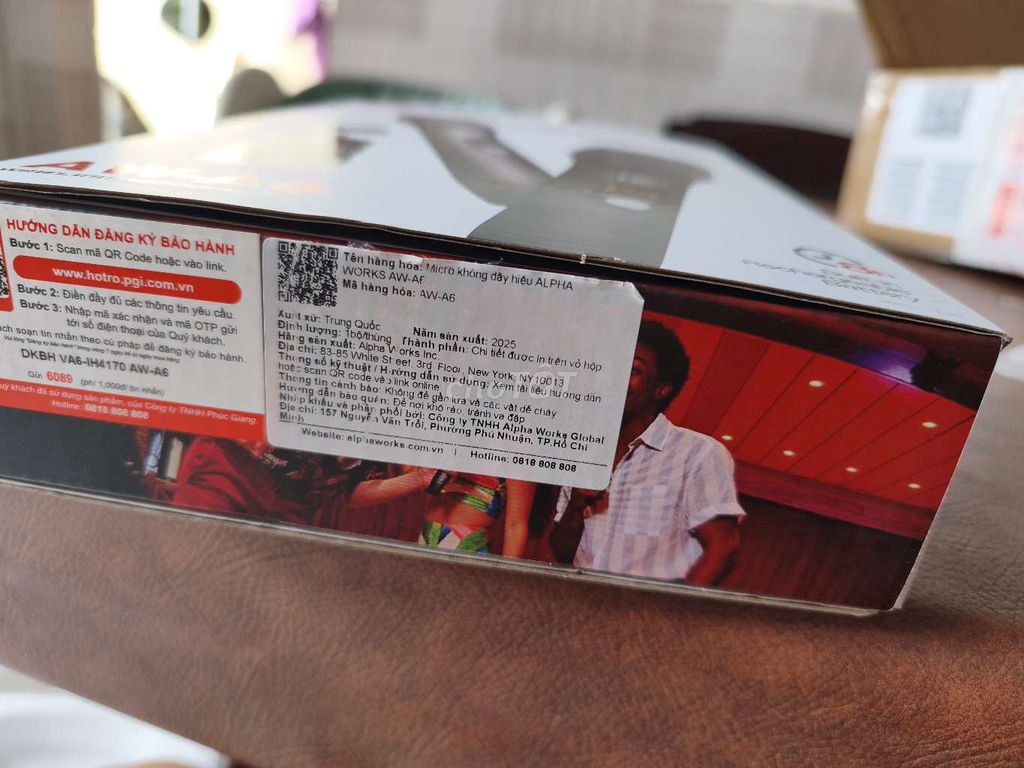 Micro Alpha Works AW-A6 Đen Mới. Mua bán Tivi, Âm thanh tại Huyện Duy Xuyên Quảng Nam được đăng bởi Lý hình 1
