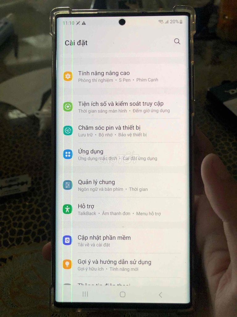 Samsung S22 Ultra 128GB Đen sọc màn. Mua bán Điện thoại tại Thành phố Long Xuyên An Giang được đăng bởi Phan Ngọc Tân hình 1