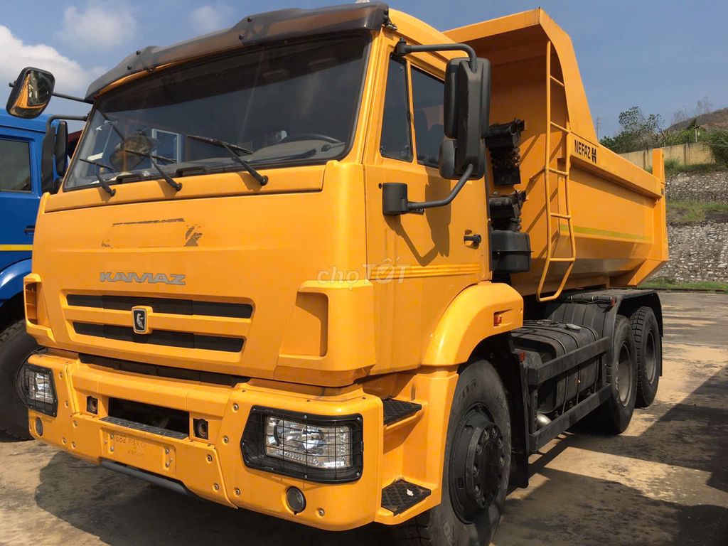 Xe ben Kamaz 15T Euro5 Máy Culmins 300Hp nhập khẩu