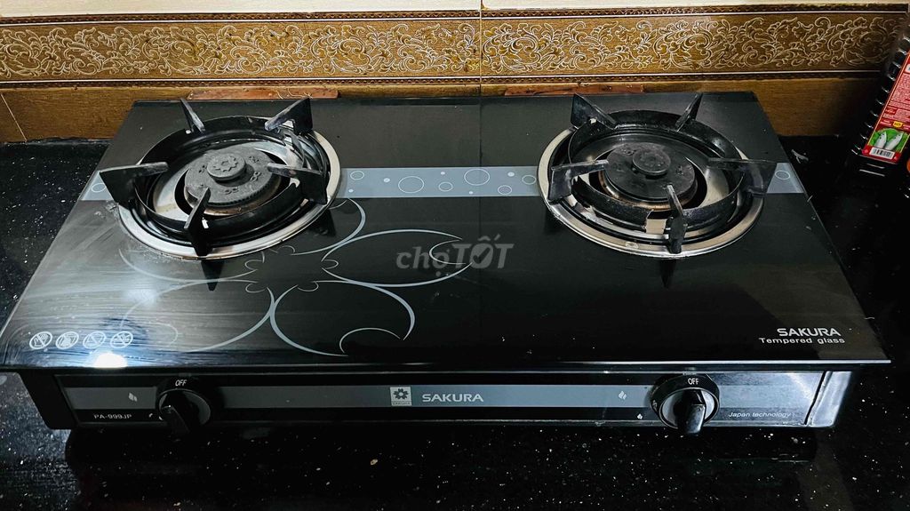 Bếp ga Sakura PA-999JP Đen. Mua bán Bếp, lò, đồ điện nhà bếp tại Thành phố Dĩ An Bình Dương được đăng bởi Quỳnh Anh NeYo hình 1