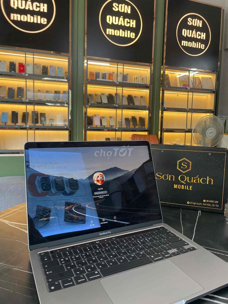 Apple MacBook Pro M2 8GB/256GB 13.3 inch Xám. Mua bán Laptop tại Quận Ninh Kiều Cần Thơ được đăng bởi Sơn Quách hình 1