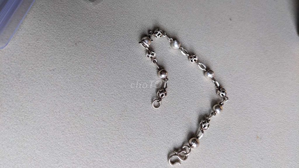 Lắc tay Nữ Bạc 925 16cm. Mua bán Phụ kiện thời trang khác tại Huyện Hóc Môn Tp Hồ Chí Minh được đăng bởi Walo hình 1