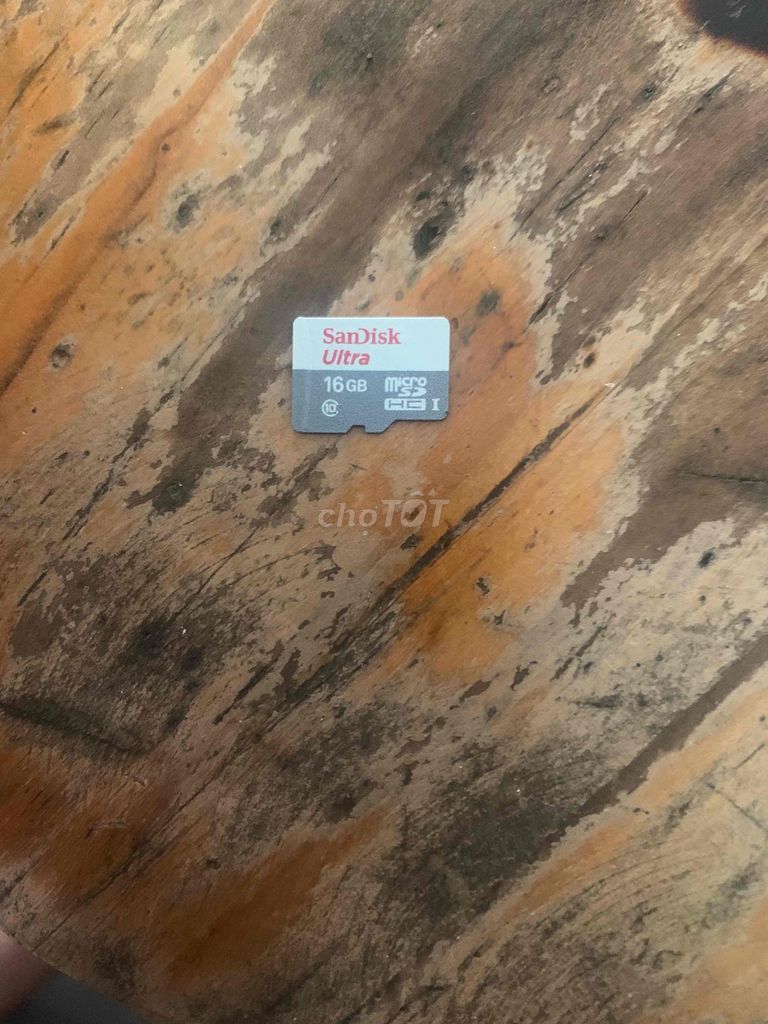 Thẻ nhớ MicroSD SanDisk Ultra 16GB. Mua bán Phụ kiện (Màn hình, Chuột...) tại Quận Tân Phú Tp Hồ Chí Minh được đăng bởi Đoàn Thắng hình 1