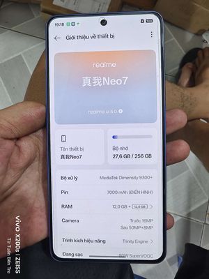 Realme Neo 7 pin 7000, chíp mạnh. Mua bán Điện thoại tại Huyện Châu Thành Bến Tre được đăng bởi Từ Tuấn Bến Tre