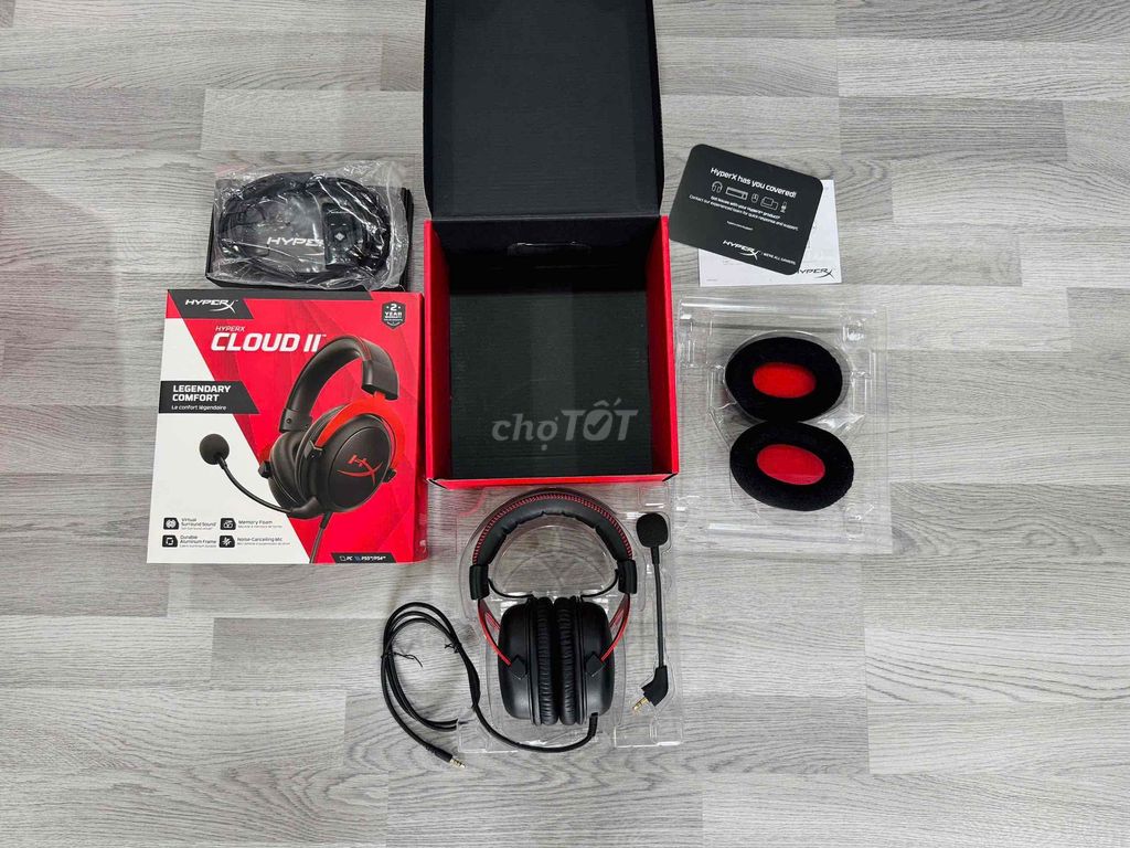 HyperX Cloud 2 full soundcard. Mua bán Tivi, Âm thanh tại Quận Gò Vấp Tp Hồ Chí Minh được đăng bởi Tấn Tài hình 1