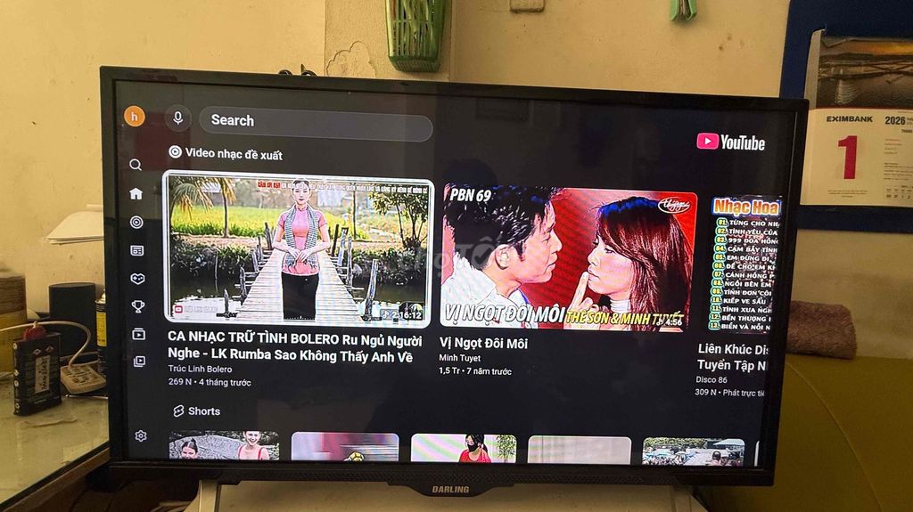 Tivi DARLING 32HD46T2,mất remoter. Mua bán Tivi, Âm thanh tại Quận 3 Tp Hồ Chí Minh được đăng bởi Lê Thanh hình 1