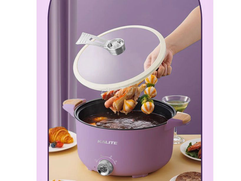 Nồi lẩu điện KALITE KL555 Tím 5 lít. Mua bán Bếp, lò, đồ điện nhà bếp tại Quận Hà Đông Hà Nội được đăng bởi Vung Nguyen hình 1