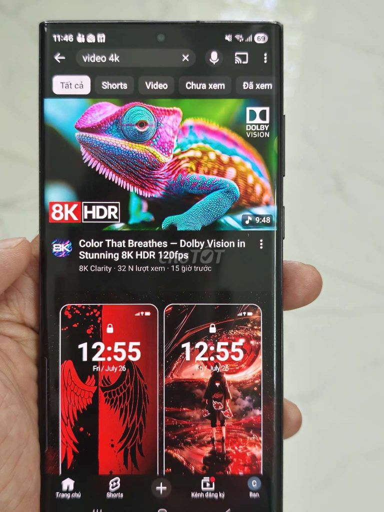 Samsung Galaxy S22 Ultra Đen. Mua bán Điện thoại tại Thành phố Buôn Ma Thuột Đắk Lắk được đăng bởi MR KEN hình 1