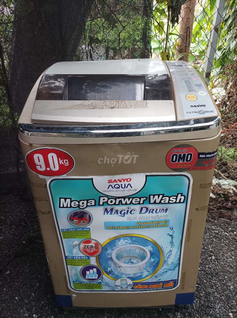 Máy giặt Sanyo 9kg cửa trên (INVERTER). Mua bán Máy giặt tại Quận Hai Bà Trưng Hà Nội được đăng bởi Hương  hình 1