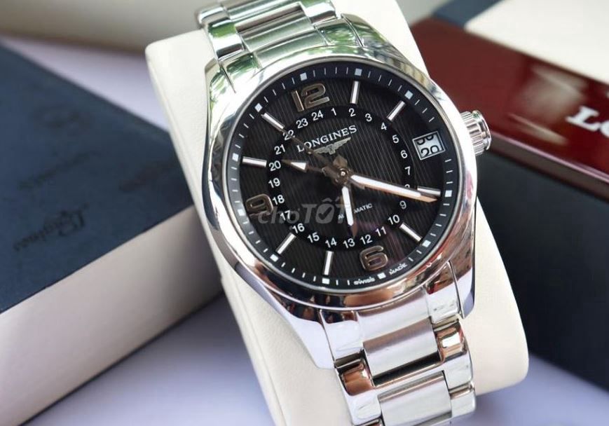 Longines Conquest Classic GMT 42mm – Siêu Lướt