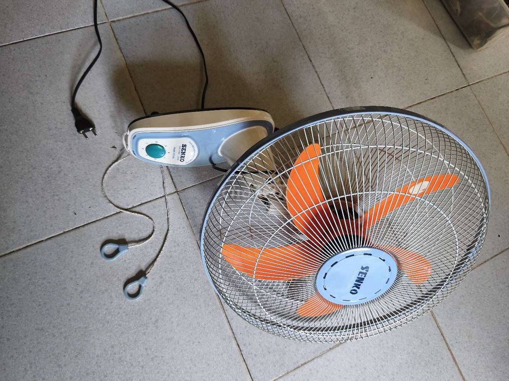 Quạt treo tường Senko TC1622 Trắng, Xanh, Cam. Mua bán Quạt tại Quận 12 Tp Hồ Chí Minh được đăng bởi Le Tuấn hình 1