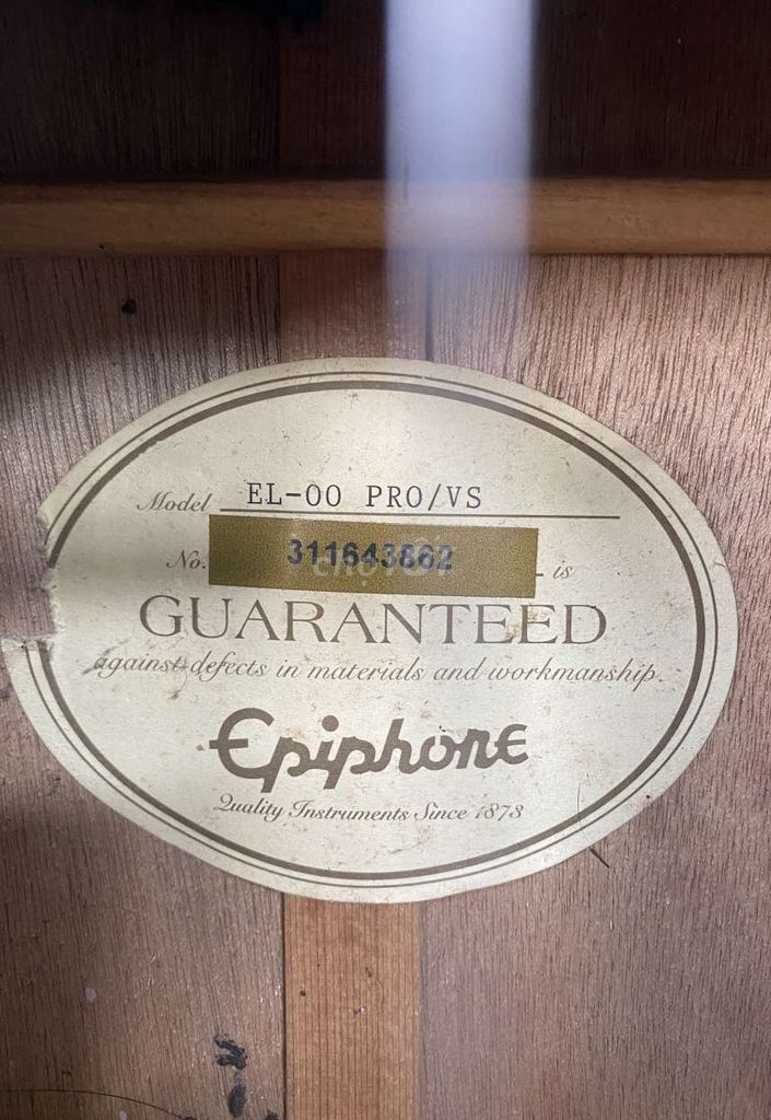 Guitar epiphone EL-00 pro