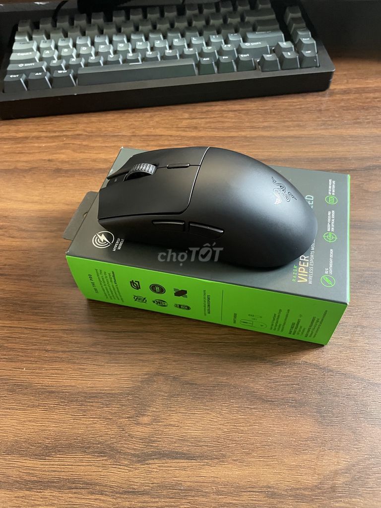Chuột Razer Viper V3 Hyperspeed Đen. Mua bán Phụ kiện (Màn hình, Chuột...) tại Quận Bình Thạnh Tp Hồ Chí Minh được đăng bởi Ninh Le hình 1