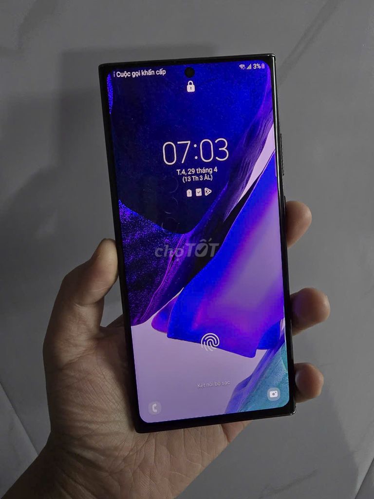 Samsung Note 20 Ultra ram 8 256GB 2 sim vân tay. Mua bán Điện thoại tại Quận 12 Tp Hồ Chí Minh được đăng bởi TRỌNG MINH hình 1