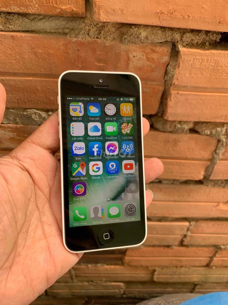 Apple iPhone 5c Trắng Đã qua sử dụng. Mua bán Điện thoại tại Thành phố Thủ Dầu Một Bình Dương được đăng bởi Nhất Max hình 1