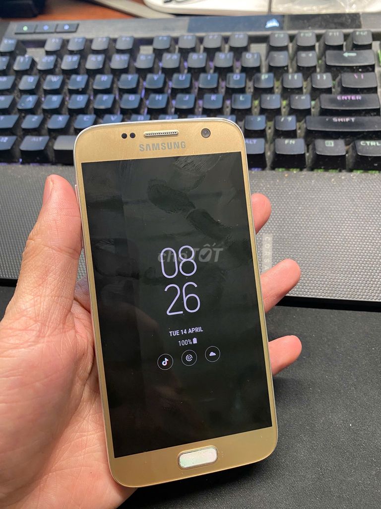 Samsung Galaxy S7 Vàng đồng. Mua bán Điện thoại tại Quận Hoàng Mai Hà Nội được đăng bởi Phạm Văn Tuyến hình 1