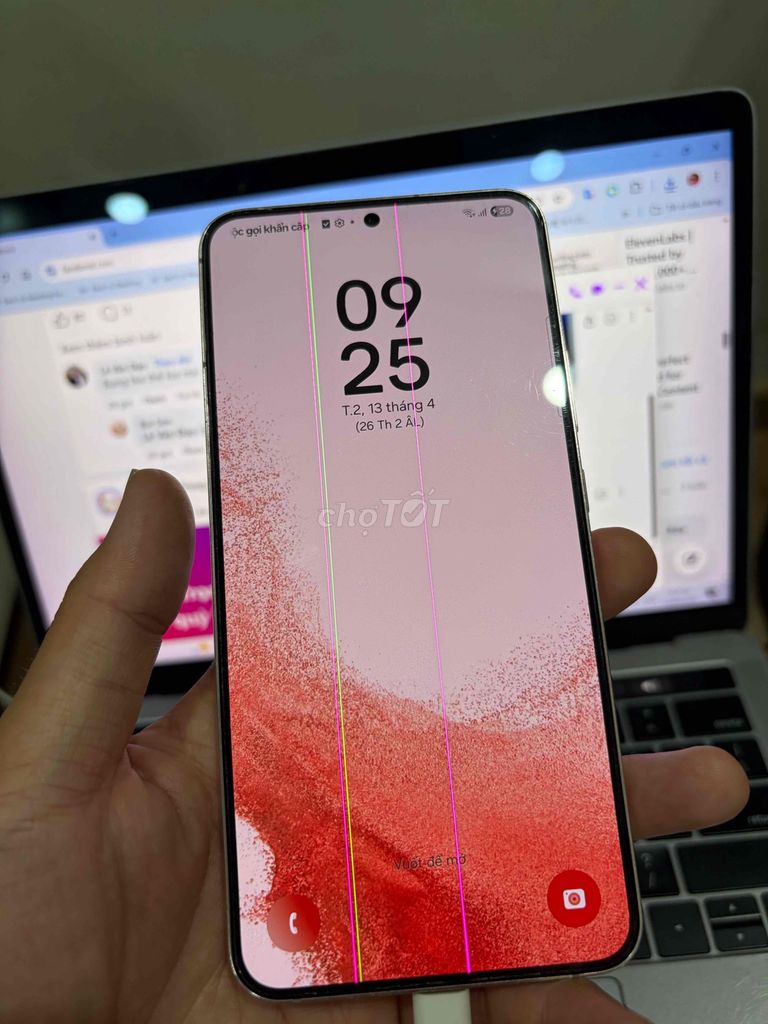 Samsung S22 Plus 256GB Hồng. Mua bán Điện thoại tại Thành phố Đà Lạt Lâm Đồng được đăng bởi NDC Mobile  hình 1