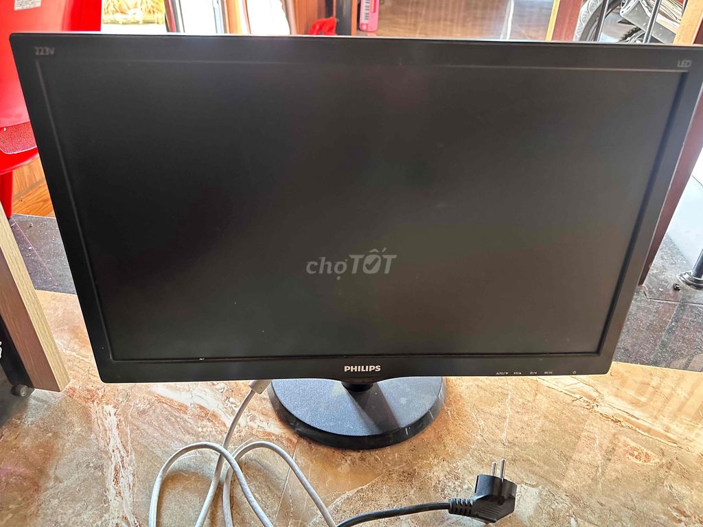 Màn hình Philips 22 inch Đen Như mới. Mua bán Phụ kiện (Màn hình, Chuột...) tại Huyện Hòa Vang Đà Nẵng được đăng bởi Tượng Gỗ Phong Thuỷ hình 1