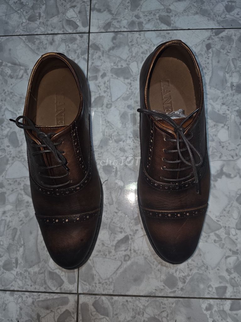 Giày tây Oxford Nam da bò size 38. Mua bán Giày dép tại Thành phố Thủ Đức Tp Hồ Chí Minh được đăng bởi Lê Thanh Thoại hình 1