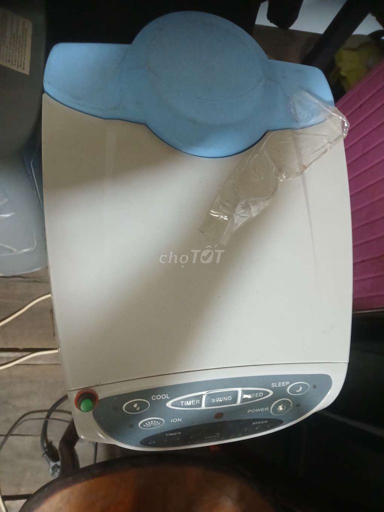 Quạt hơi nước Sanyo Trắng, Xanh 3 tốc độ. Mua bán Quạt tại Quận Ninh Kiều Cần Thơ được đăng bởi Minh Trieu hình 1