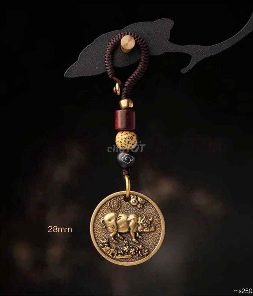 Móc khóa 12 con giáp đồng nguyên chất!. Mua bán Sở thích khác tại Thành phố Rạch Giá Kiên Giang được đăng bởi Đức Bảo Trần hình 1