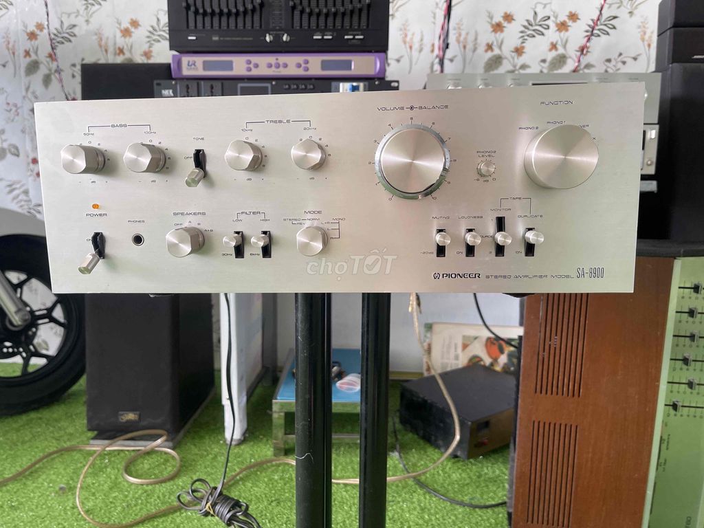 Ampli Pioneer SA-8900 Bạc. Mua bán Tivi, Âm thanh tại Huyện Càng Long Trà Vinh được đăng bởi chuyên hàng xịn  hình 1