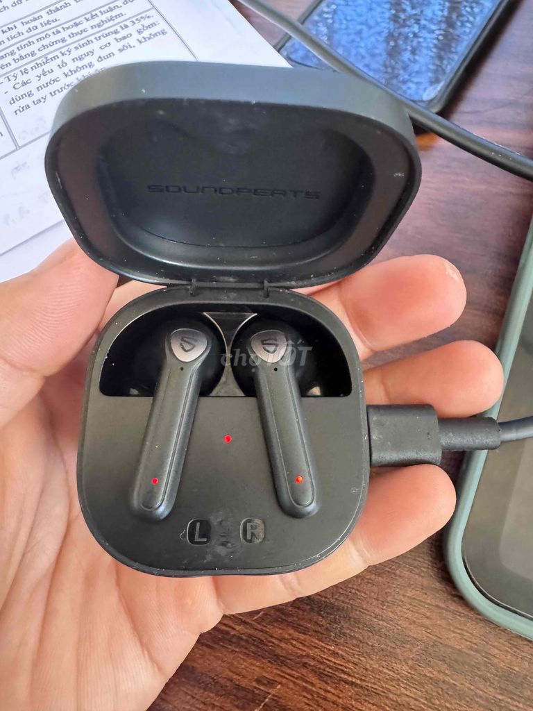 Tai nghe không dây Soundpeats True Air 2 Đen. Mua bán Tivi, Âm thanh tại Thành phố Buôn Ma Thuột Đắk Lắk được đăng bởi Nguyễn Thịnh hình 1