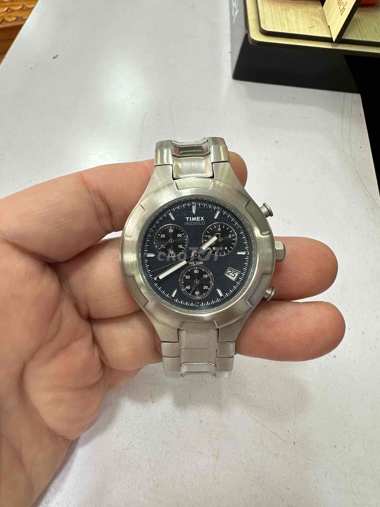 Đồng hồ Timex Nam Thép không gỉ. Mua bán Đồng hồ tại Huyện Hiệp Hòa Bắc Giang được đăng bởi ĐỒNG HỒ SI TUYỂN hình 1