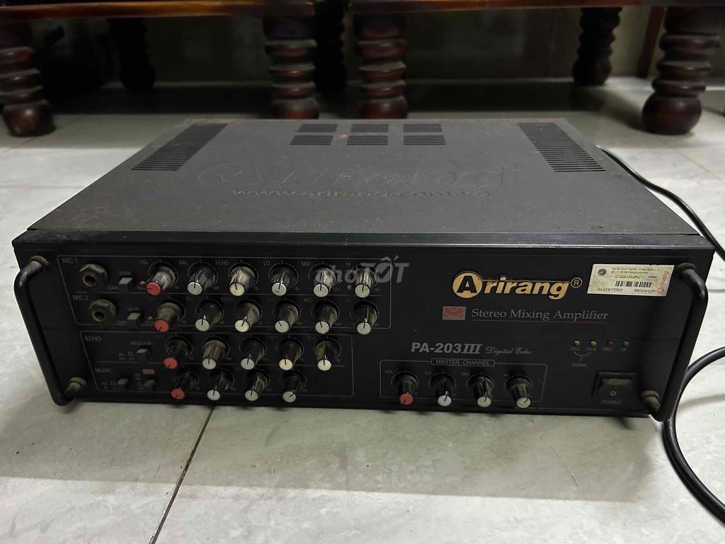 Ampli Arirang 203III. Mua bán Tivi, Âm thanh tại Quận 12 Tp Hồ Chí Minh được đăng bởi Anh Tài hình 1