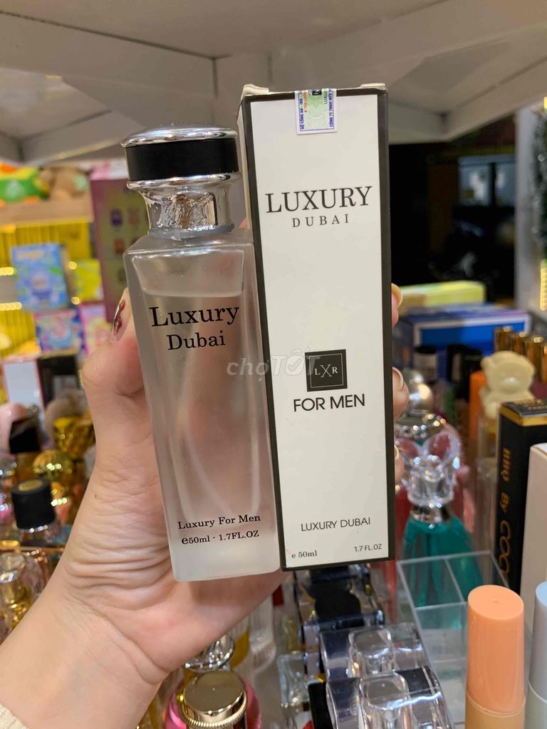 Nước hoa luxury dubai 50ml - trắng - sale