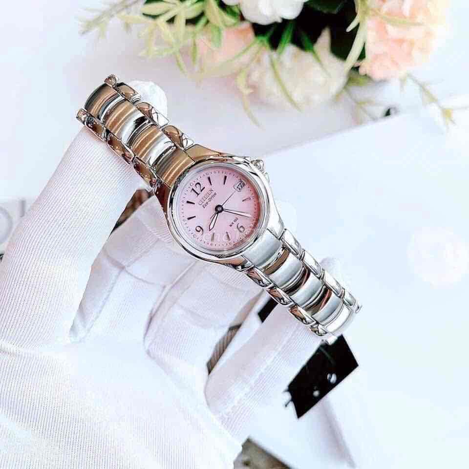 Đồng hồ Citizen Eco-Drive Nữ Thép Hồng 26mm. Mua bán Đồng hồ tại Quận Tân Phú Tp Hồ Chí Minh được đăng bởi Công Ty Dược Phương Việt hình 1