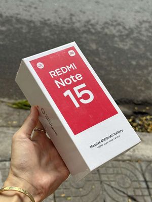 🔥 Xiaomi Redmi Note 15 Black / Máy New 100%
