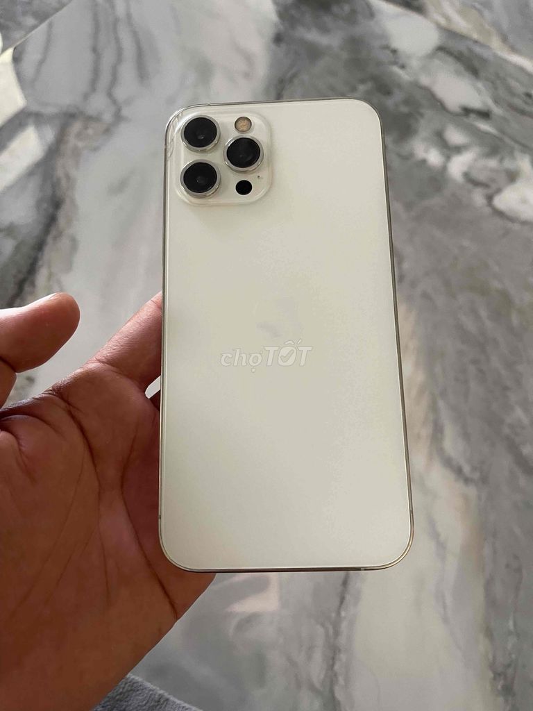 Apple iPhone 12 Pro Max 128GB Trắng. Mua bán Điện thoại tại Huyện Châu Thành Bến Tre được đăng bởi Thanh Huy hình 1