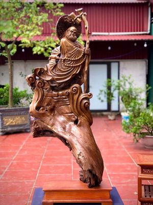 Tượng Đạt Ma _ mỹ nghệ Âu Lạc. Mua bán Đồ sưu tầm, đồ cổ tại Quận Ba Đình Hà Nội được đăng bởi PHAN THANH TÙNG Mỹ nghệ Âu Lạc