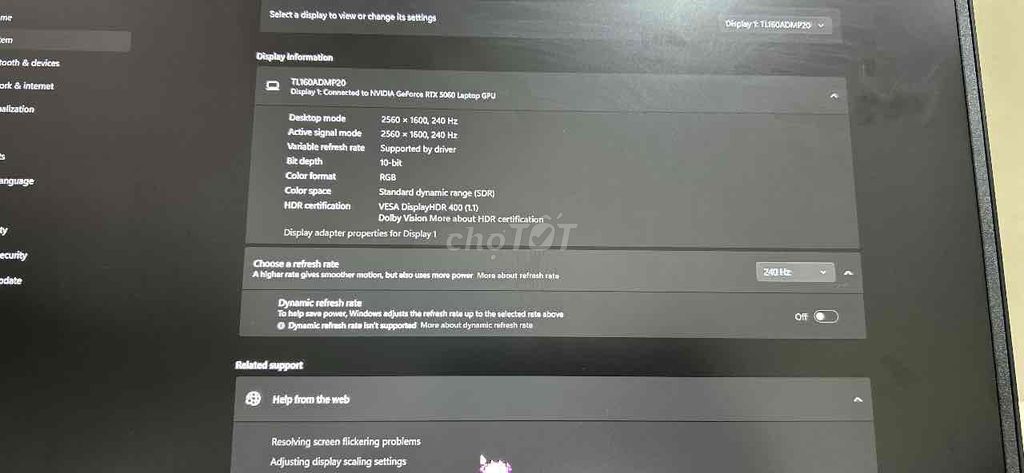 Lenovo Legion I9 16GB/1TB RTX 5060. Mua bán Laptop tại Quận Đống Đa Hà Nội được đăng bởi Chí Hướng Smartphone Cs HN hình 1