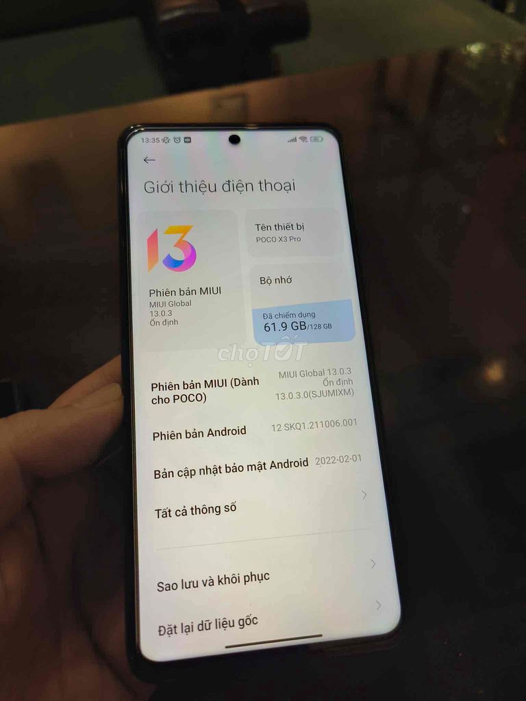 POCO X3 Pro 6GB/128GB chính hãng. Mua bán Điện thoại tại Quận Hai Bà Trưng Hà Nội được đăng bởi Teppi hình 1