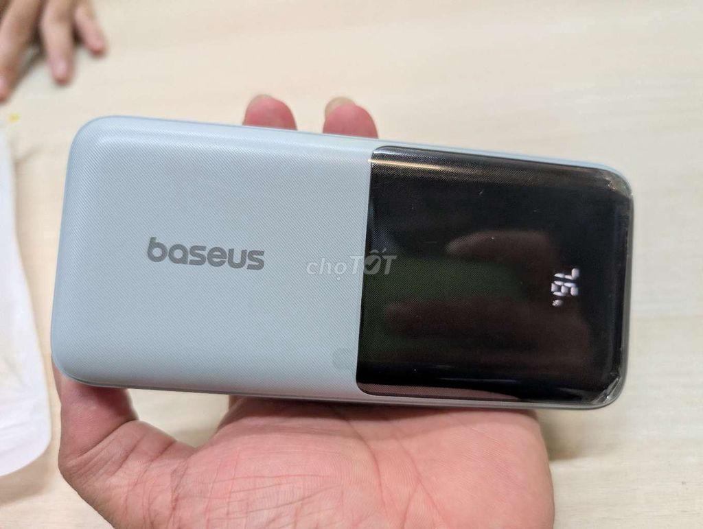 Sạc dự phòng Baseus 20000mAh 22.5W Xám. Mua bán Phụ kiện (Màn hình, Chuột...) tại Thị xã Tân Uyên Bình Dương được đăng bởi Win Store hình 1